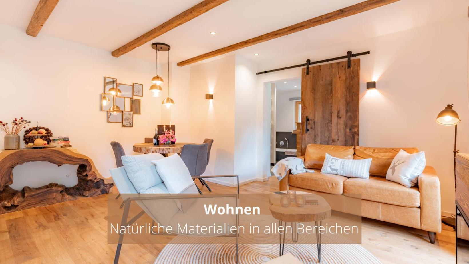 Chalet Waldhaeusl Luxurioese Ferienwohnungen Mit Sauna & Whirlpool, Kamin, Balkon Oder Terrasse Mit Bergblick Хайлигенблут Экстерьер фото