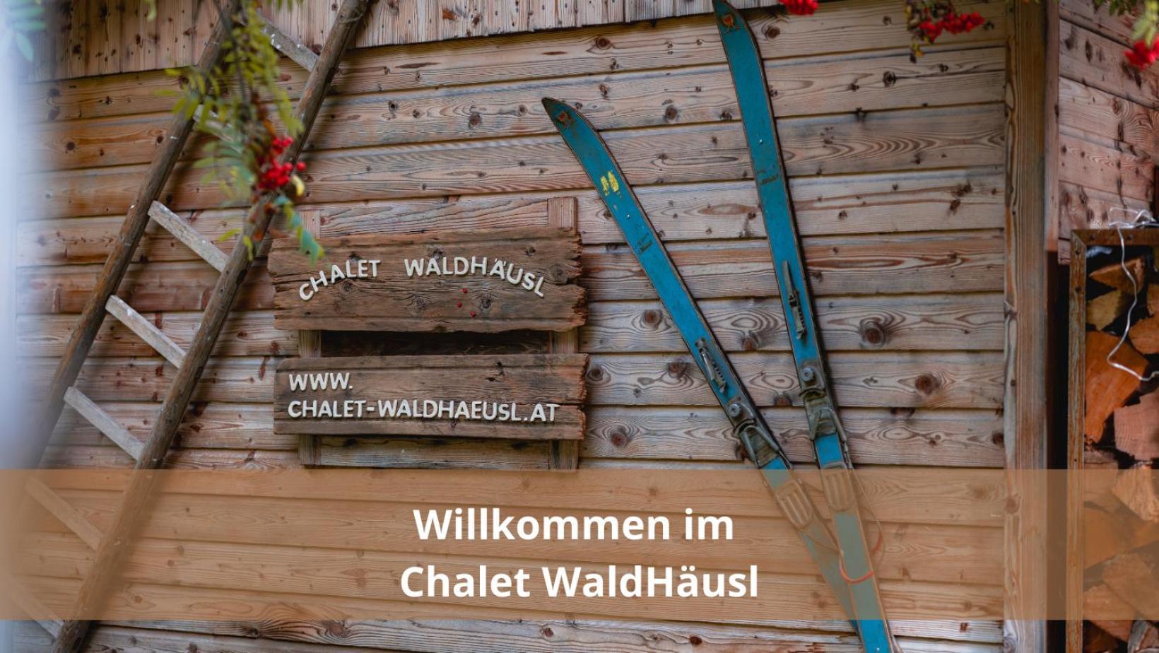 Chalet Waldhaeusl Luxurioese Ferienwohnungen Mit Sauna & Whirlpool, Kamin, Balkon Oder Terrasse Mit Bergblick Хайлигенблут Экстерьер фото