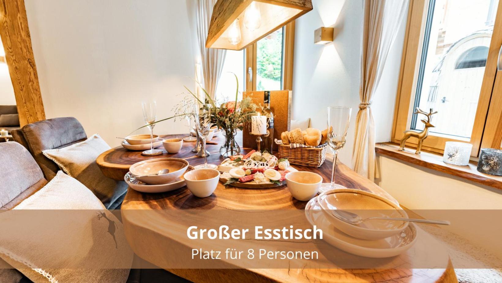 Chalet Waldhaeusl Luxurioese Ferienwohnungen Mit Sauna & Whirlpool, Kamin, Balkon Oder Terrasse Mit Bergblick Хайлигенблут Экстерьер фото