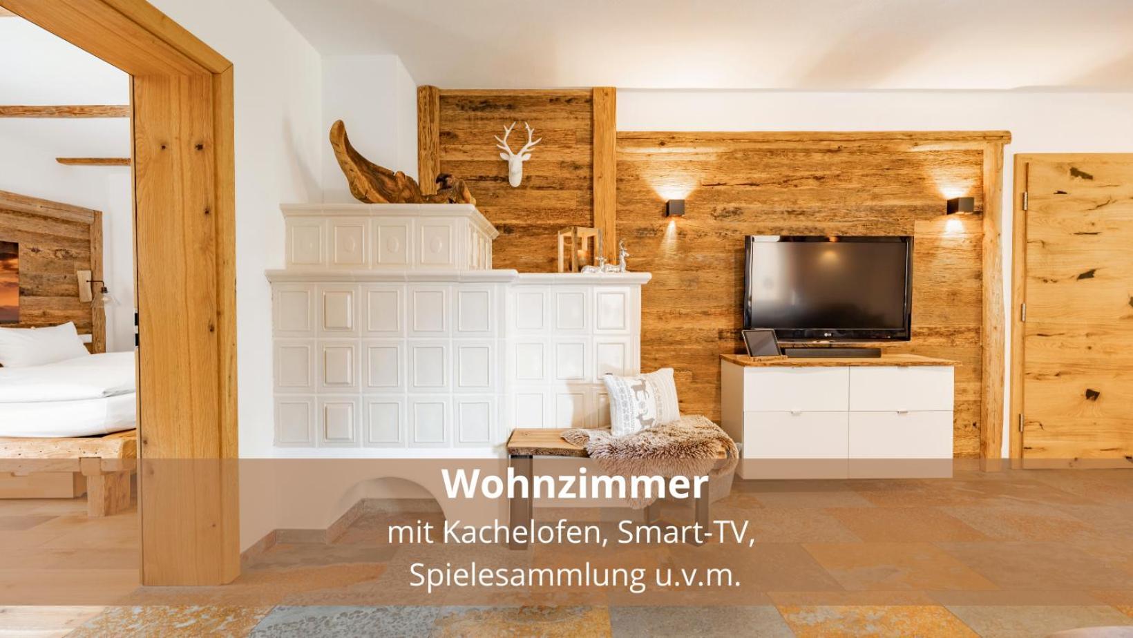 Chalet Waldhaeusl Luxurioese Ferienwohnungen Mit Sauna & Whirlpool, Kamin, Balkon Oder Terrasse Mit Bergblick Хайлигенблут Экстерьер фото